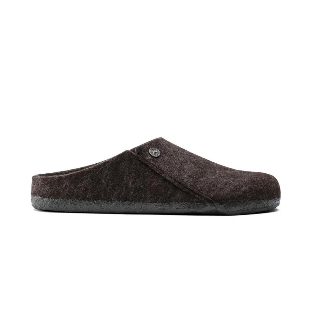 Męskie muły Birkenstock Zermatt Shearling brązowe regular 1016570 3/8