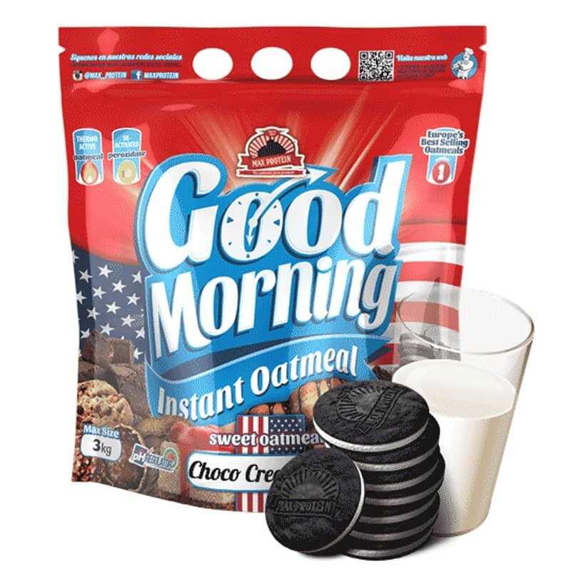 MAX PROTEIN Good Morning Instant Oatmeal 3 Kg Chocolate Cookies Cream
