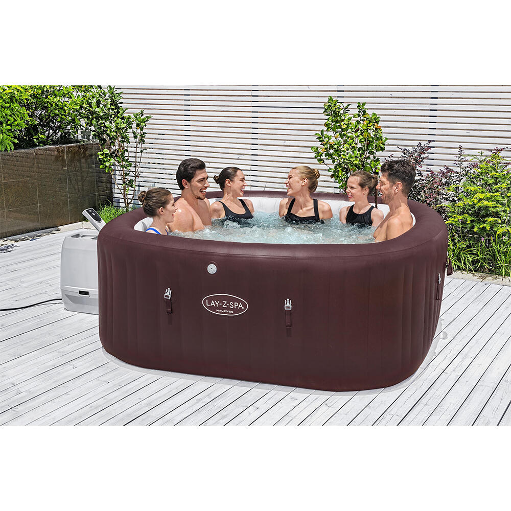 LAY-Z-SPA Energiespar-Whirlpool Maldives  HydroJet Pro mit App-Steuerung 3/7