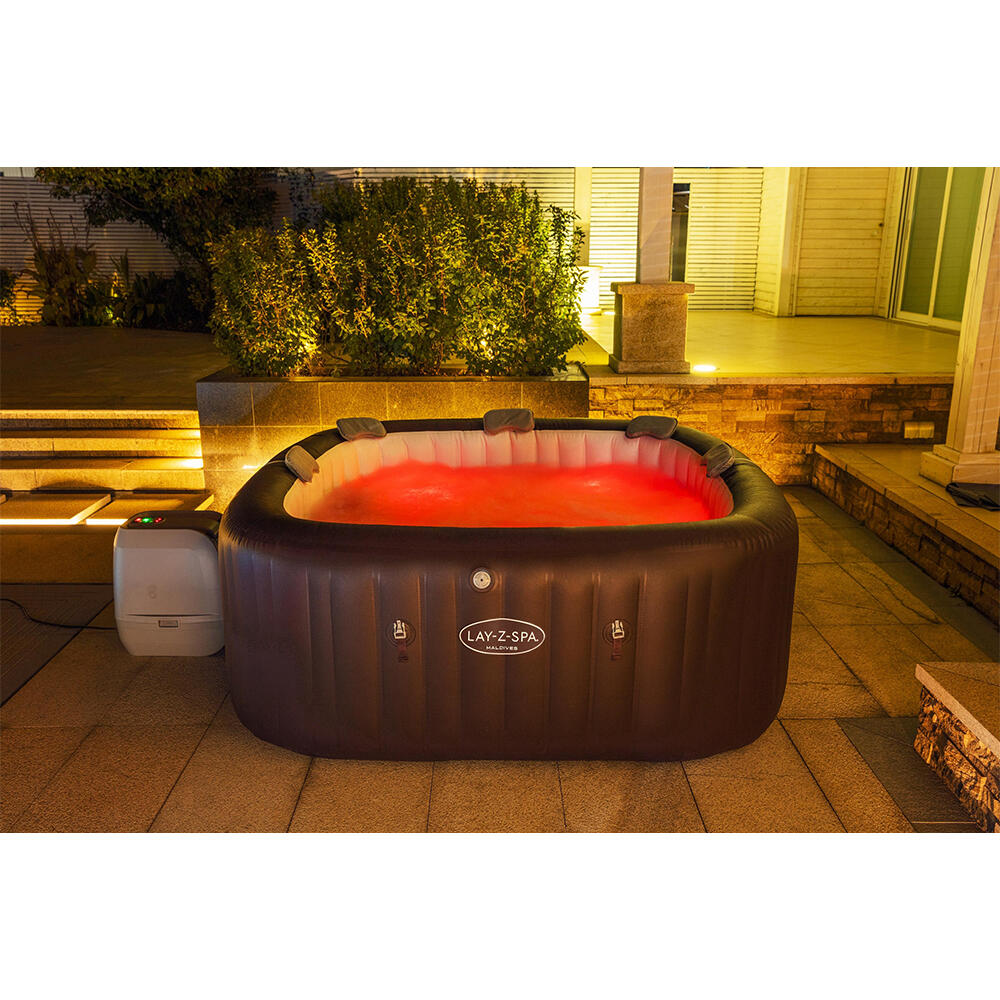 LAY-Z-SPA Energiespar-Whirlpool Maldives  HydroJet Pro mit App-Steuerung 6/7