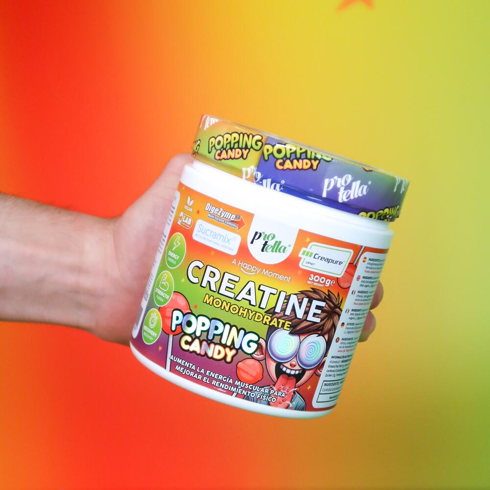 Creatina Creapure Popping Candy 300g Protella 3/6