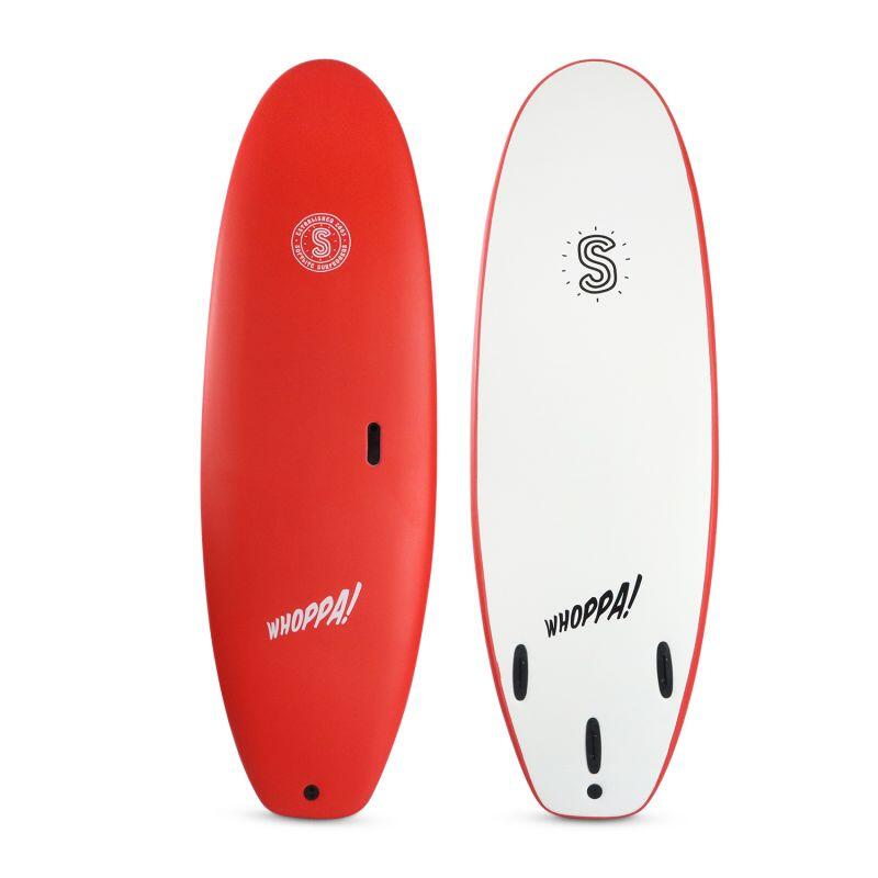 Softlite - Planche De Surf En Mousse Softlite Whopper 7.6 Red - Planche De Surf - Rouge - Taille Unique - Decathlon