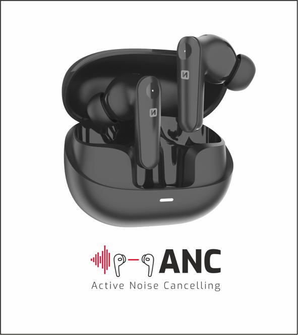 Earphones Swissten Focus preto 3/7