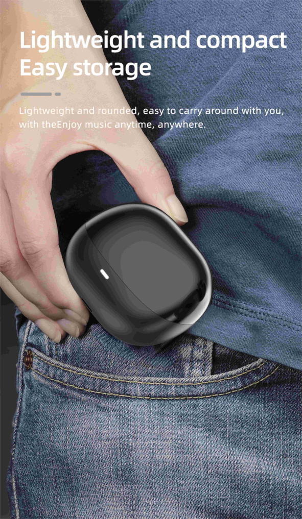 Earphones Swissten Focus preto 4/7
