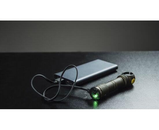 Latarka Wielofunkcyjna, Armytek, Wizard C2 Pro, Magnetyczny USB, Olive 5/7