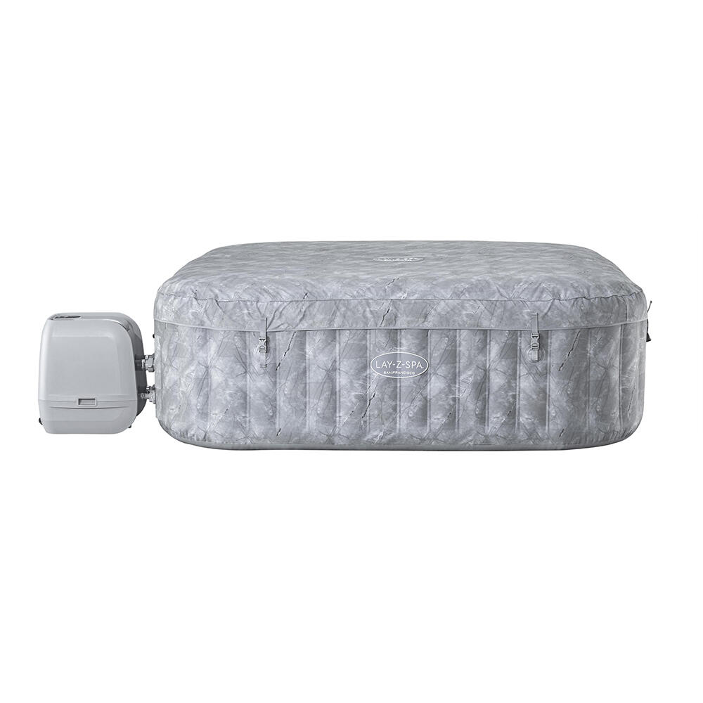 Lay-Z-Spa San Francisco Energy-Efficient  Smart HydroJet Pro Inflatable Hot Tub 2/7