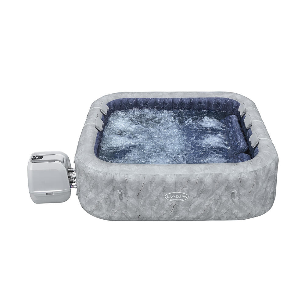 Lay-Z-Spa San Francisco Energy-Efficient  Smart HydroJet Pro Inflatable Hot Tub 6/7