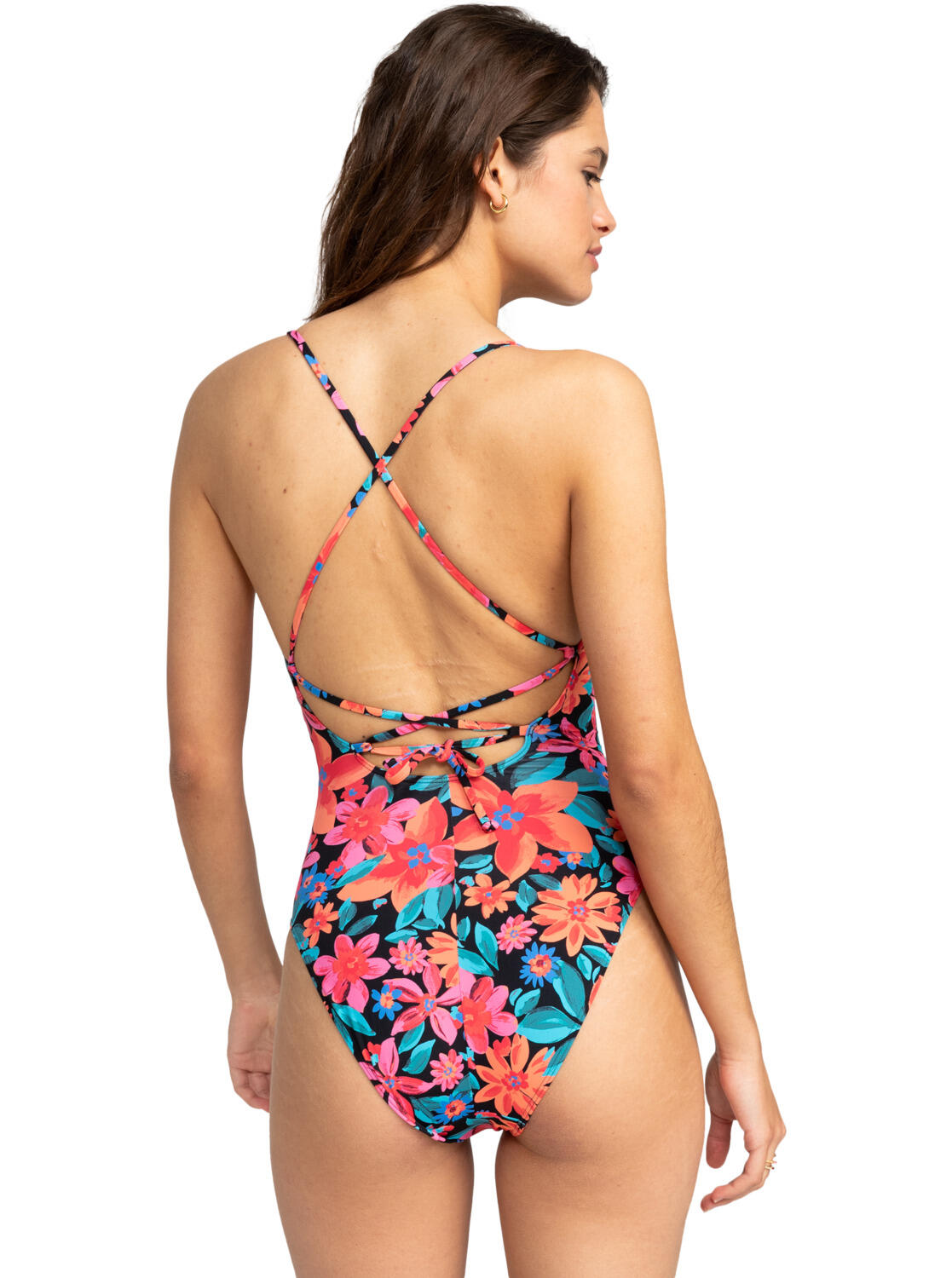 Maillot de bain une pièce PRINTED BEACH CLASSICS Noir Femme 2/4