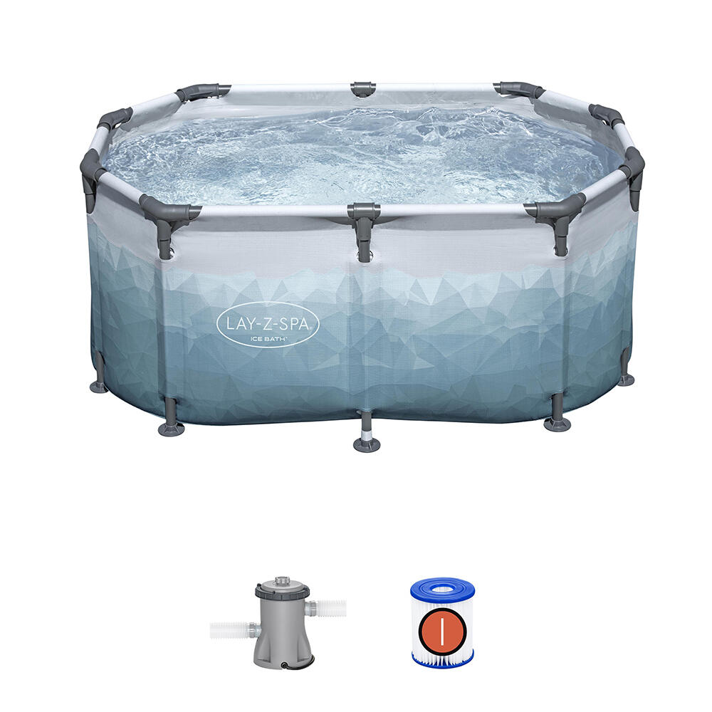 Lay-Z-Spa Bassin pour bain de glace de r écupération Glacial Dip 2 personnes 4/7