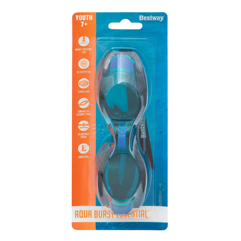 Bestway ochelari inot focus +7 ani albastru