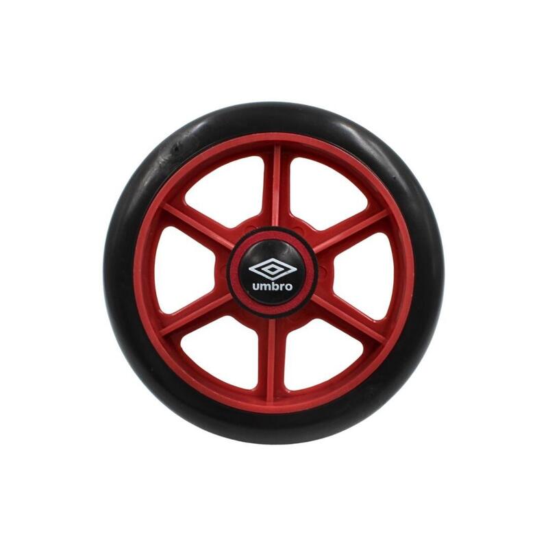 Rolă cu mânere, cu covoraș genunchi, Umbro, negru cu roșu, 33,5 x 16,5 cm