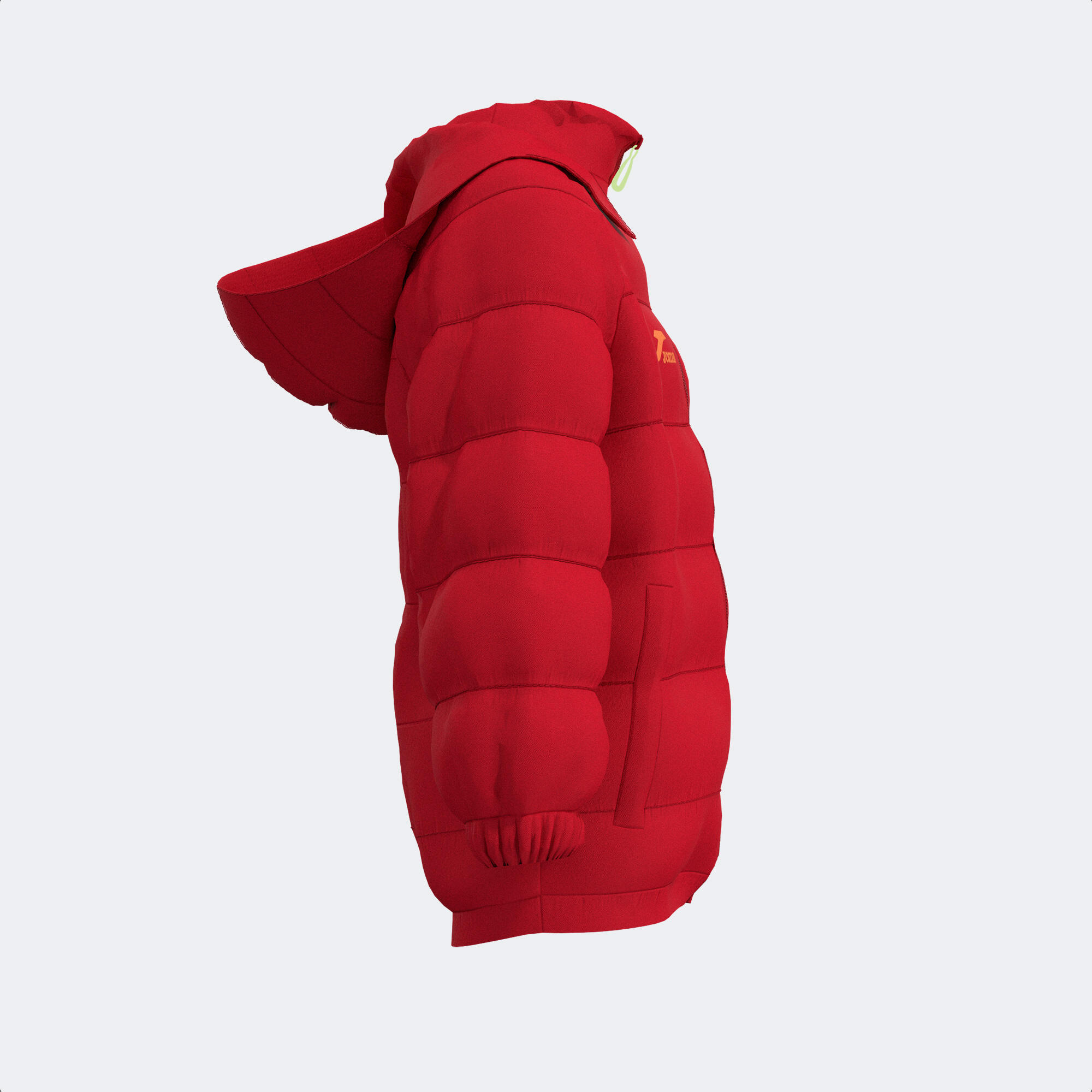 Anorak Niños Joma New Metaverse Rojo 2/4