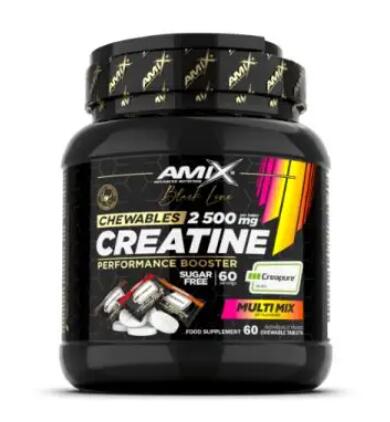 AMIX Creatina Creapure Black Line Masticable 60 Tab