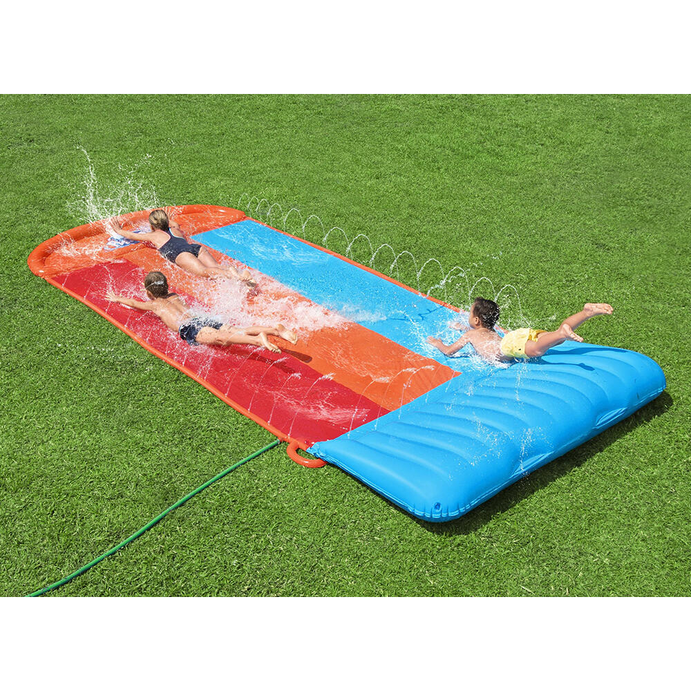 Bestway H2OGO Tsunami Splash Ramp Slide, 16ft Inflatable Water Slide for Garden 7/7