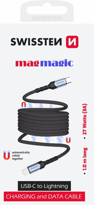 Cabo Swissten Magnetic USB-C to Lightning (1m) 5/5