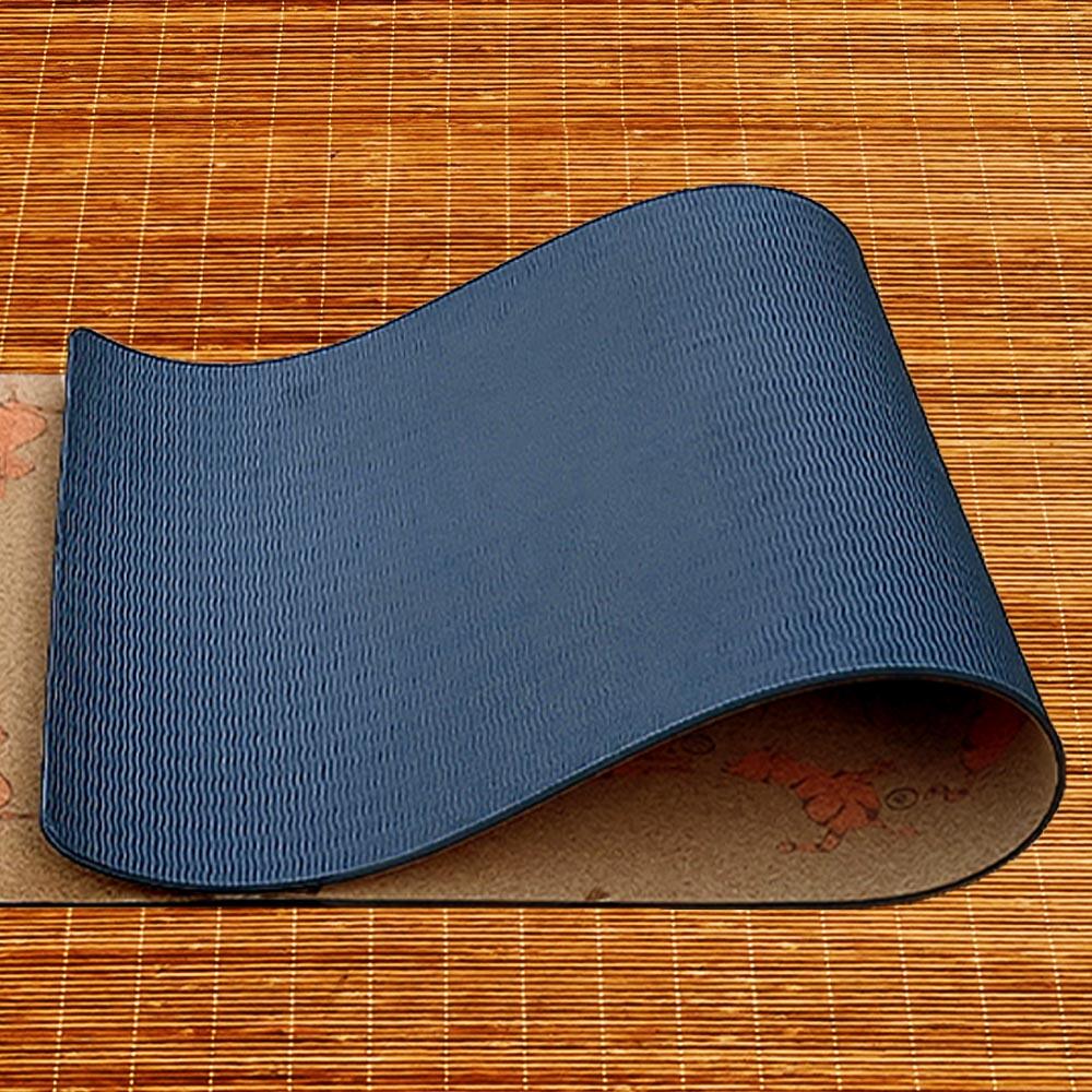 Esterilla de yoga de corcho para niños - 6mmx61cmx1,51m - Chats yogis 3/7