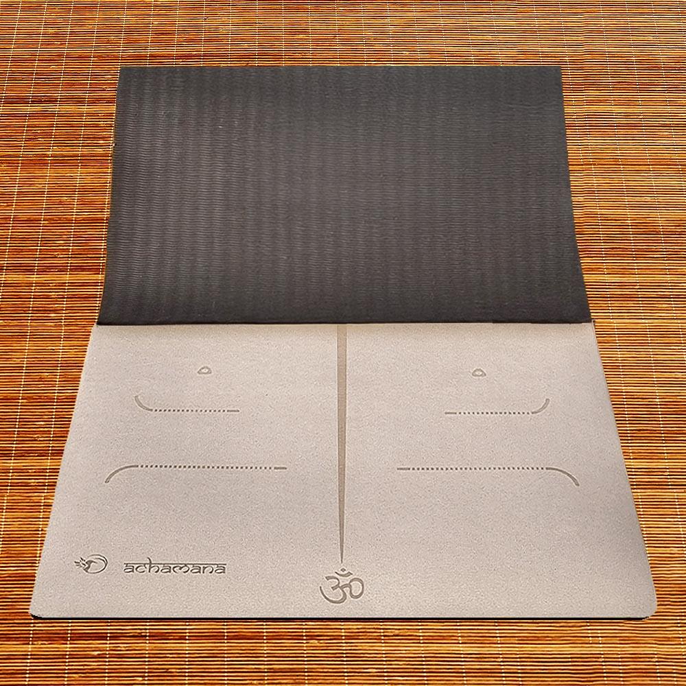 Tapis yoga PU nouvelle génération ultra antidérapant 6mm - lotus crême 3/7