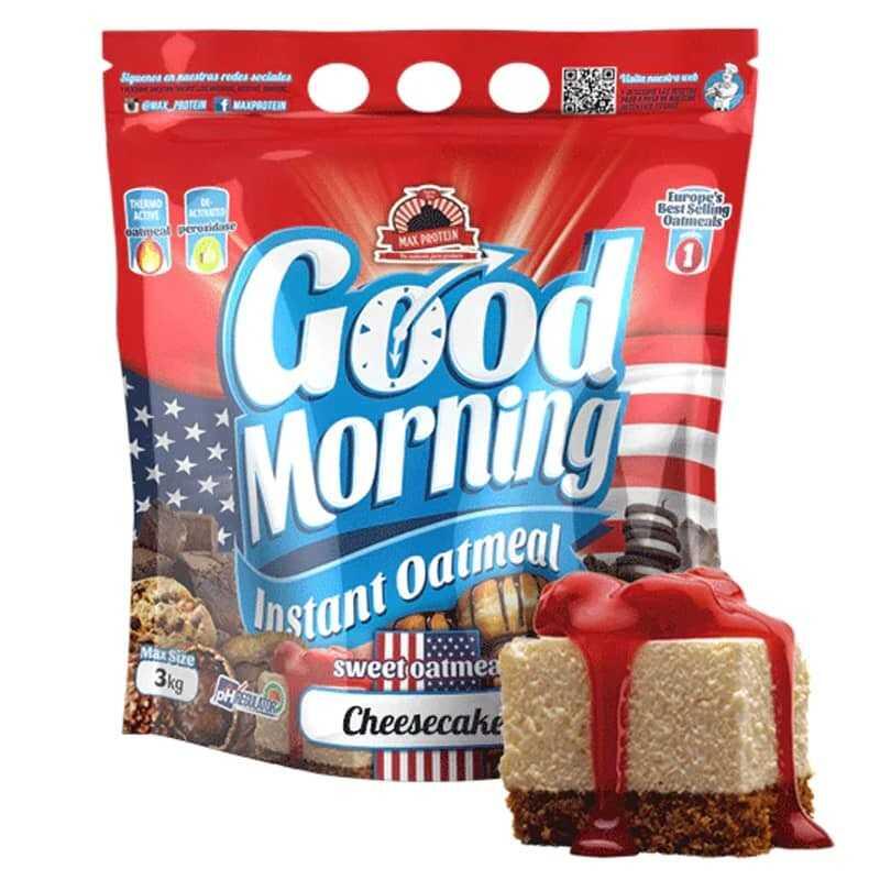MAX PROTEIN Good Morning Instant Oatmeal 3 Kg Cheesecake