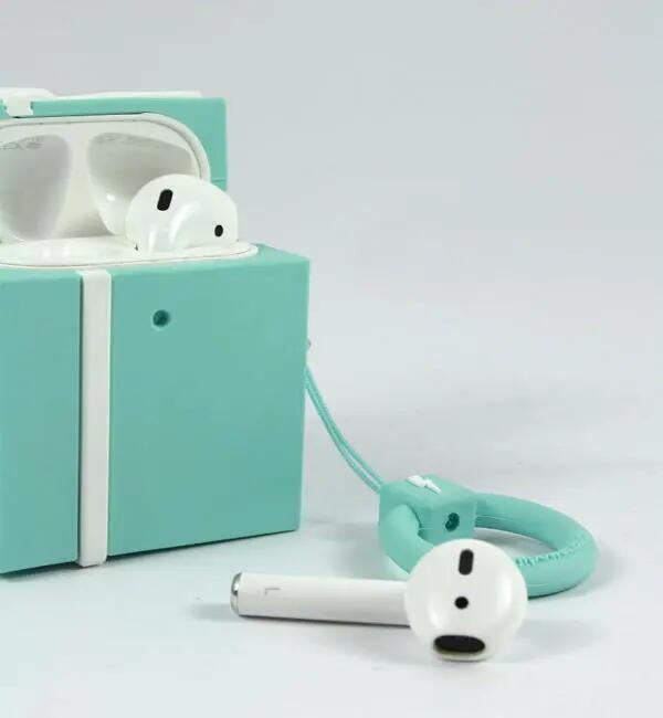 Mojipower - Bolsa para AirPods 1/2 Gift 3/6