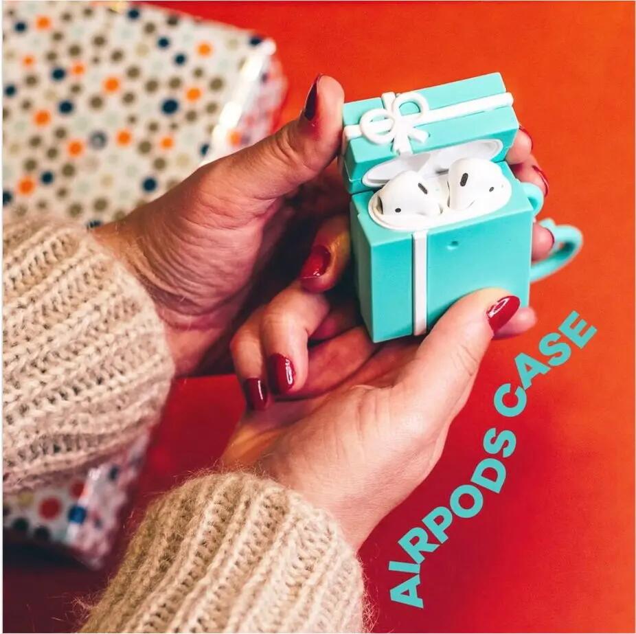 Mojipower - Bolsa para AirPods 1/2 Gift 6/6