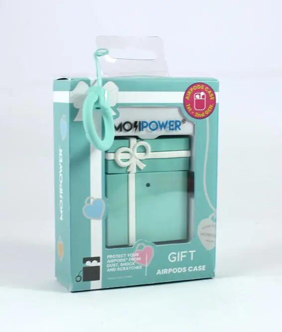 Mojipower - Bolsa para AirPods 1/2 Gift 5/6