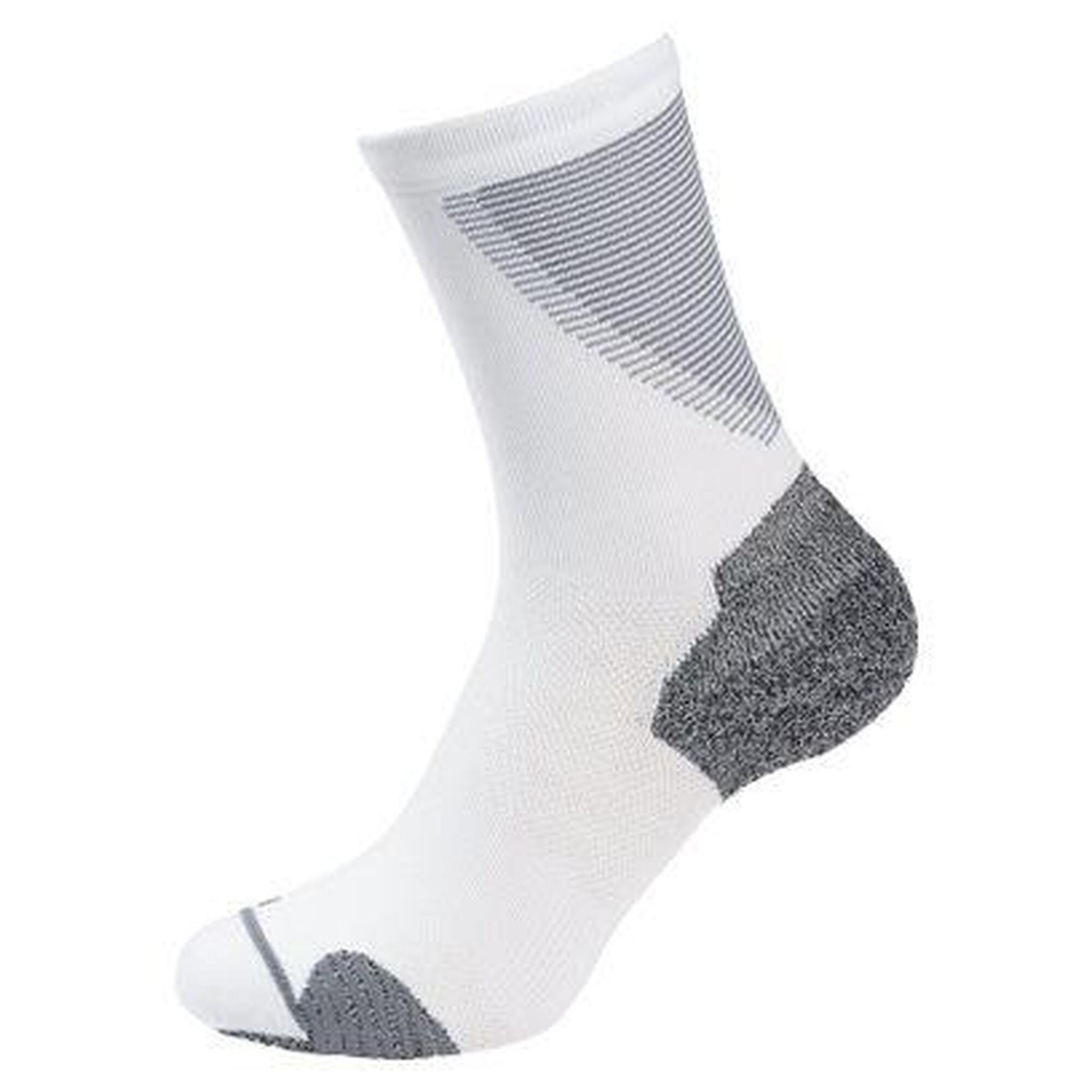 Odlo - Chaussettes Hautes Odlo Ceramicool Run Blanc Unisex 36-38 - Chaussettes - Blanc - 39/42 - Decathlon