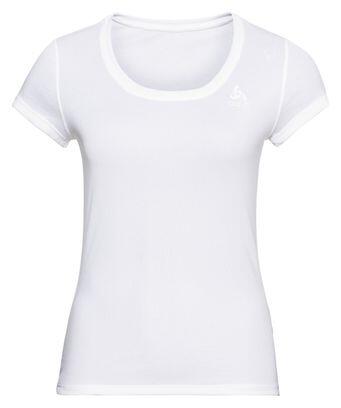 ODLO Odlo Active F-Dry Light Eco Korte Mouw Jersey Wit Vrouw