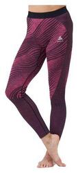 Legging Technique Noir/Rose Femme Odlo Blackcomb Eco