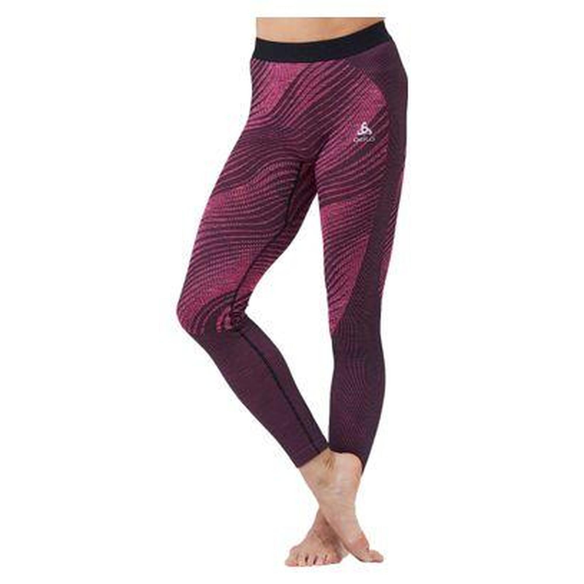 Collant Long Femme Odlo Blackcomb Eco Rose