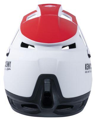 Casque Kenny Split Rouge Blanc 3/4