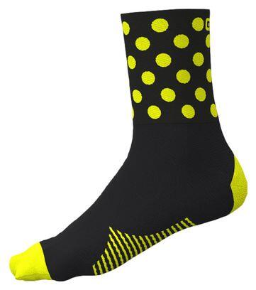 ALÉ CYCLING Coppia di calzini Alé Bubble Unisex Giallo/Nero