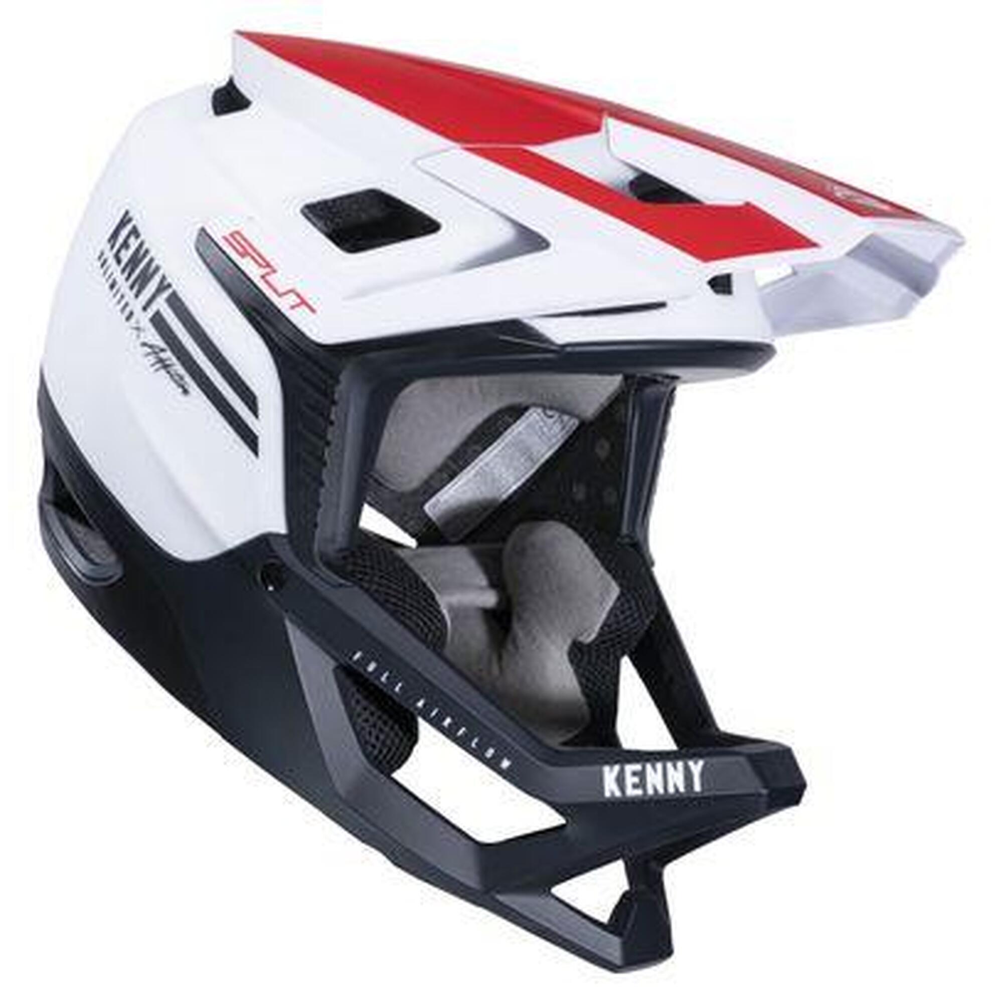 Pełnotwarzowy kask rowerowy Kenny Split