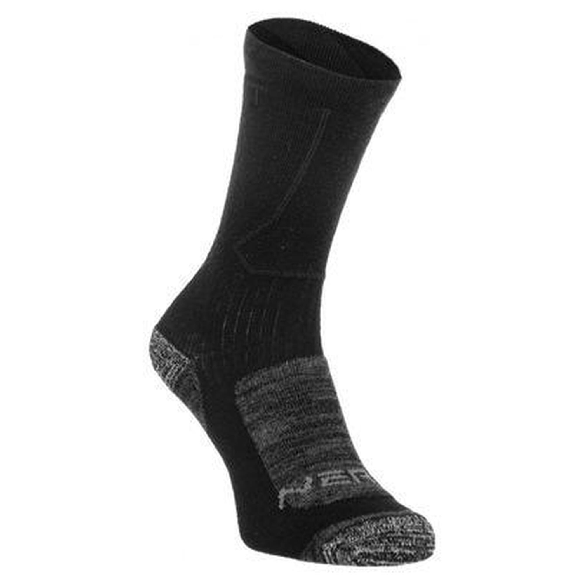 Neatt - Paire De Chaussettes Hiver Neatt Merinos - Chaussettes - Noir - 39/42 - Decathlon