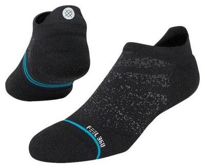 Stance performance run light tab socks black