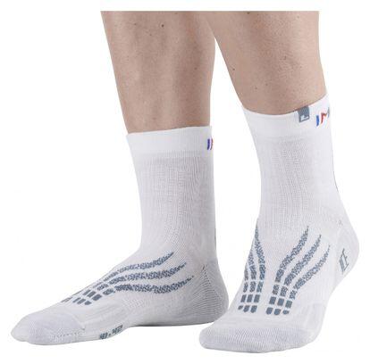 Chaussettes De Running Monnet Run Ice Gris 3/5