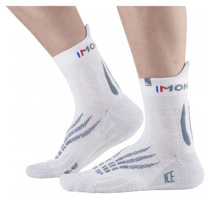 Chaussettes De Running Monnet Run Ice Gris