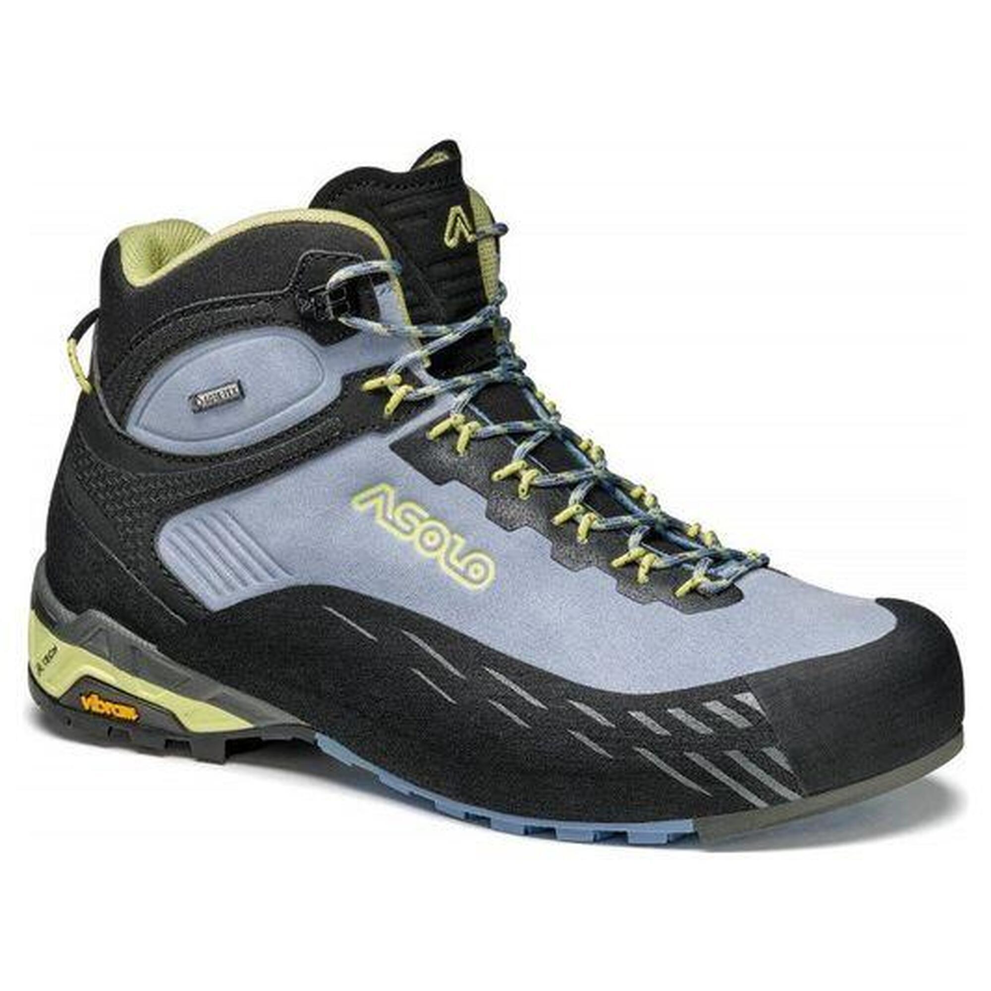 Chaussures de Randonnée Asolo Eldo Mid Lth Gv Gore-Tex Bleu Femme