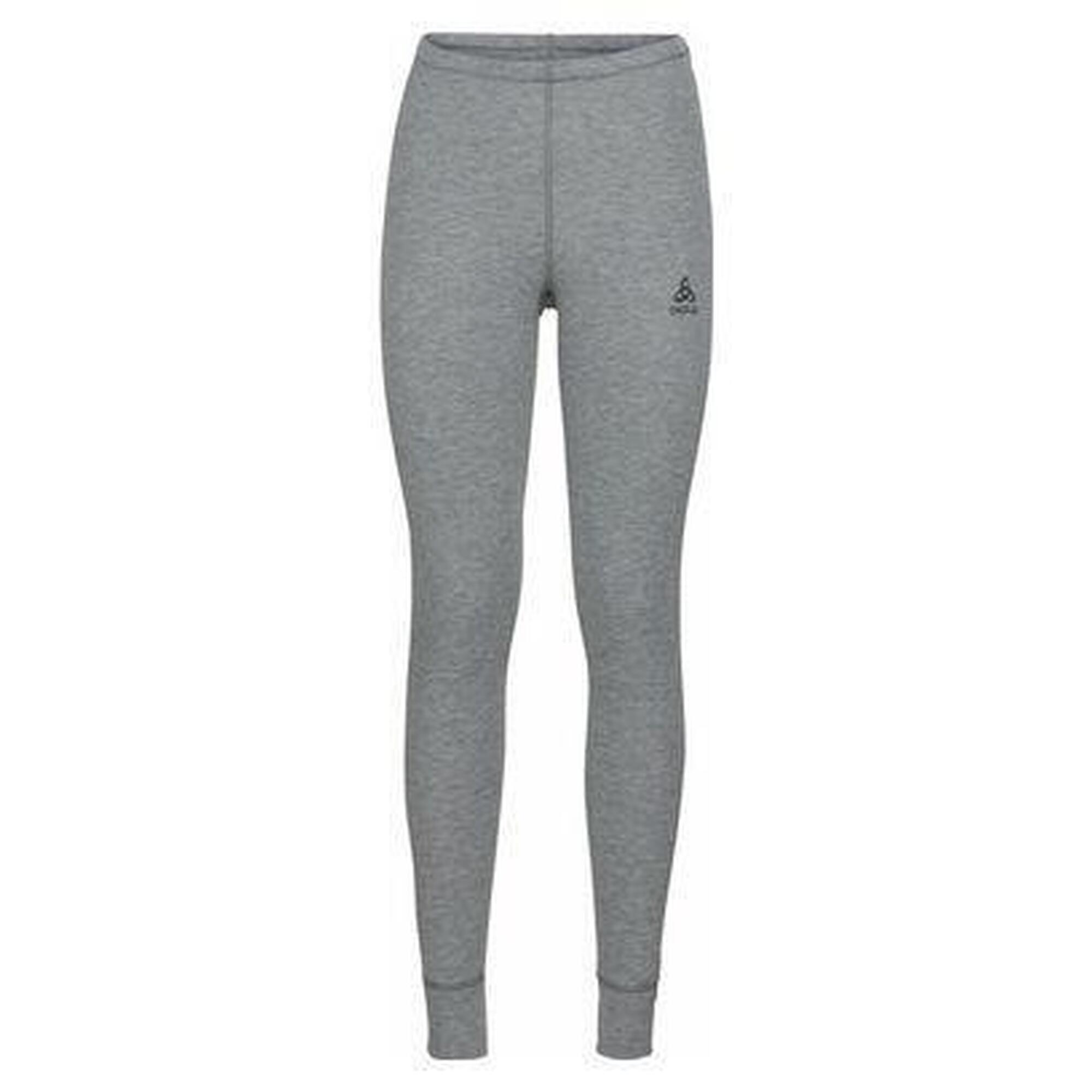 Collant Long Femme Odlo Active Warm Eco Gris