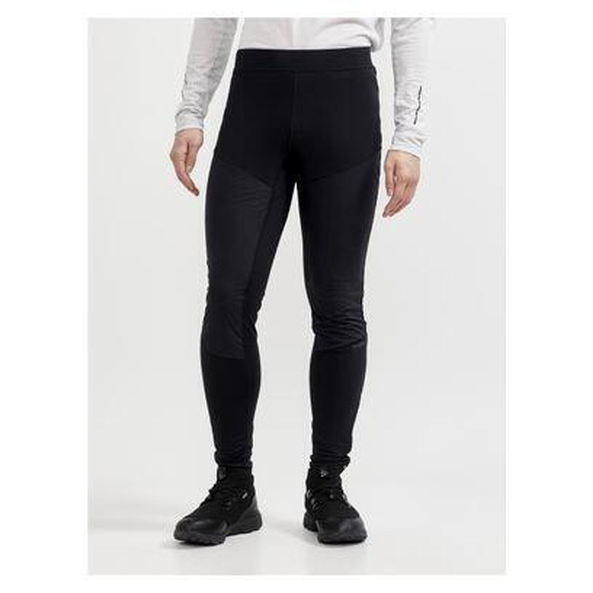 Collant de course chaud homme, Run 500 - Noir fumé - Kiprun - Décathlon