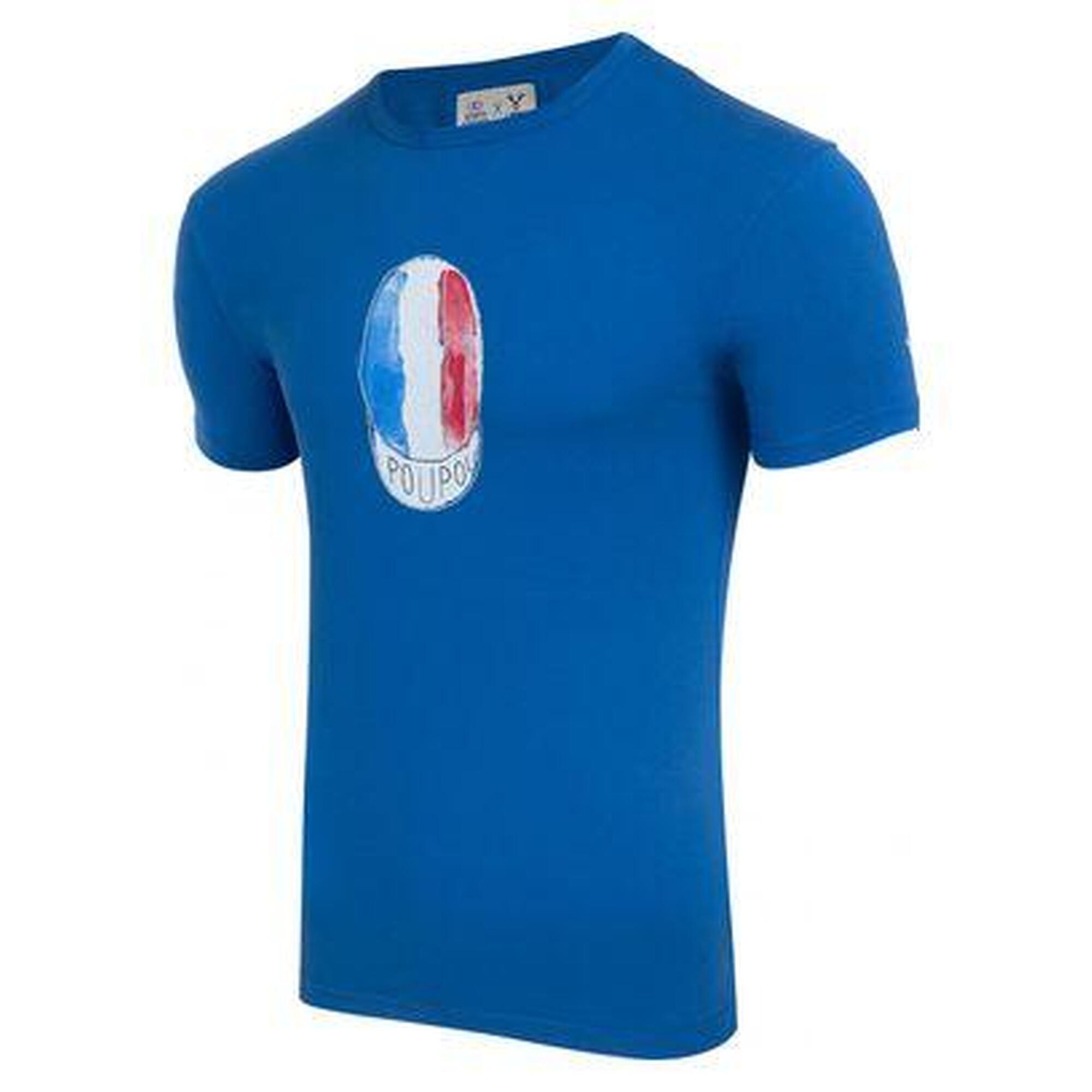 Lebram - T-shirt Manches Courtes Lebram & Sport D'Epoque Poupou Victoria Blue / Bleu - T-shirt Manches Courtes - Bleu - 48 Xl - Decathlon