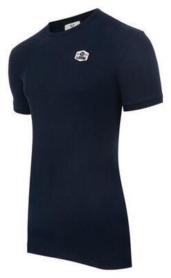 T-shirt korte mouw lebram ecusson donkerblauw