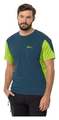 Jack wolfskin narrows t technical t-shirt blue