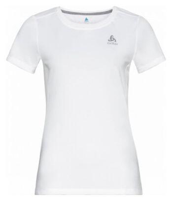 Maglia manica corta Odlo F-Dry bianca da donna
