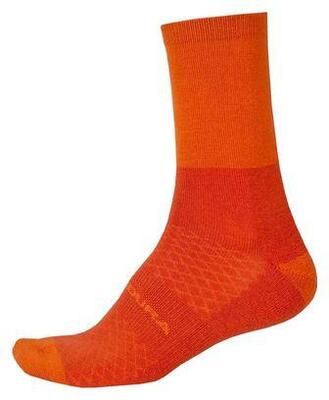 Wintersocken Endura Baabaa Merino Orange 43-46