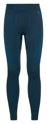 ODLO Lange Tights Odlo Performance Warm Eco Blau
