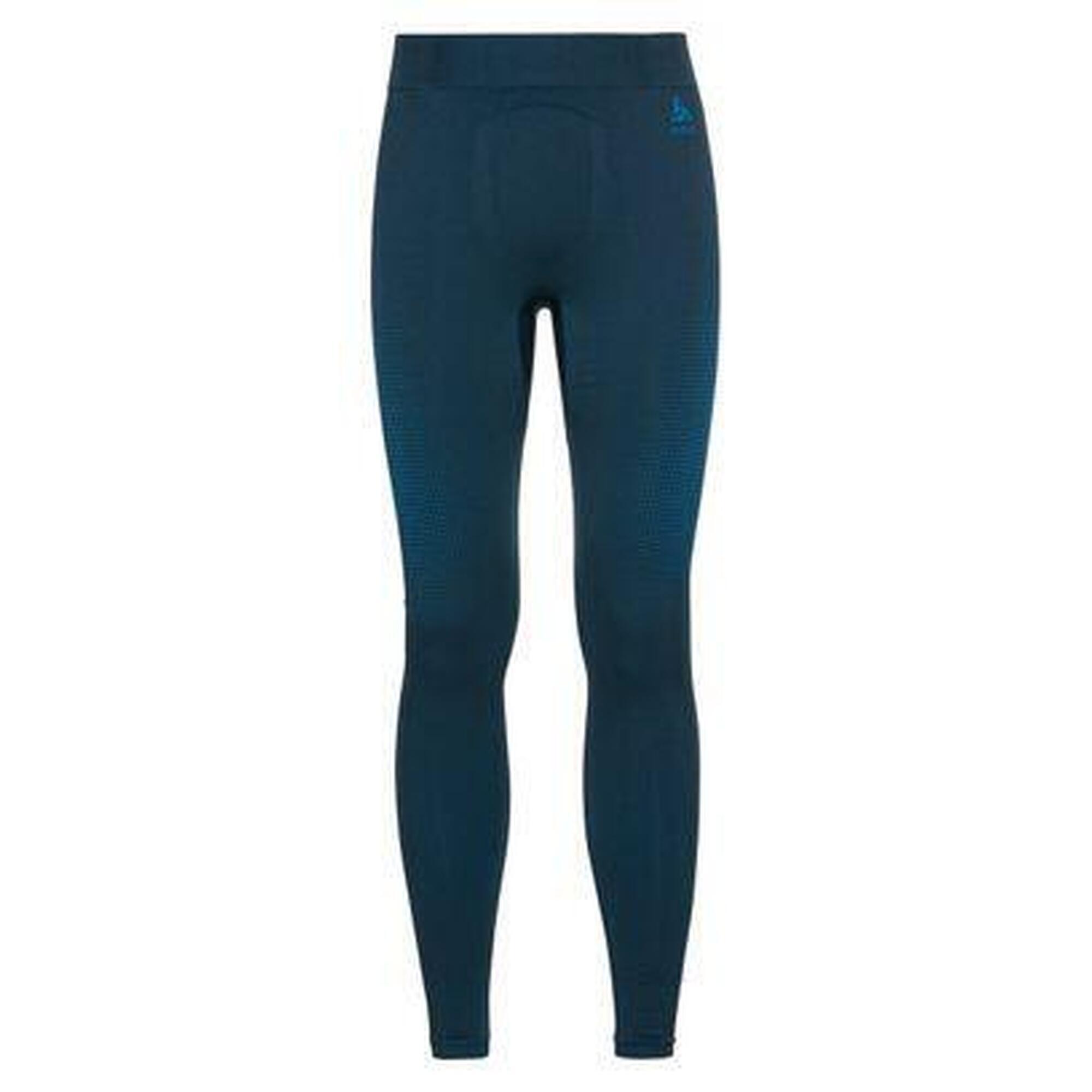 Odlo - Collant Odlo Performance Warm Eco Homme Bleu - Sous Vêtement Bas - Bleu|gris - 48 Xl - Decathlon