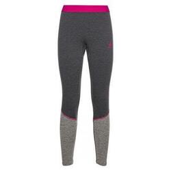 Collant 3/4 Odlo Revelstoke Performance Wool Warm Gris Femme