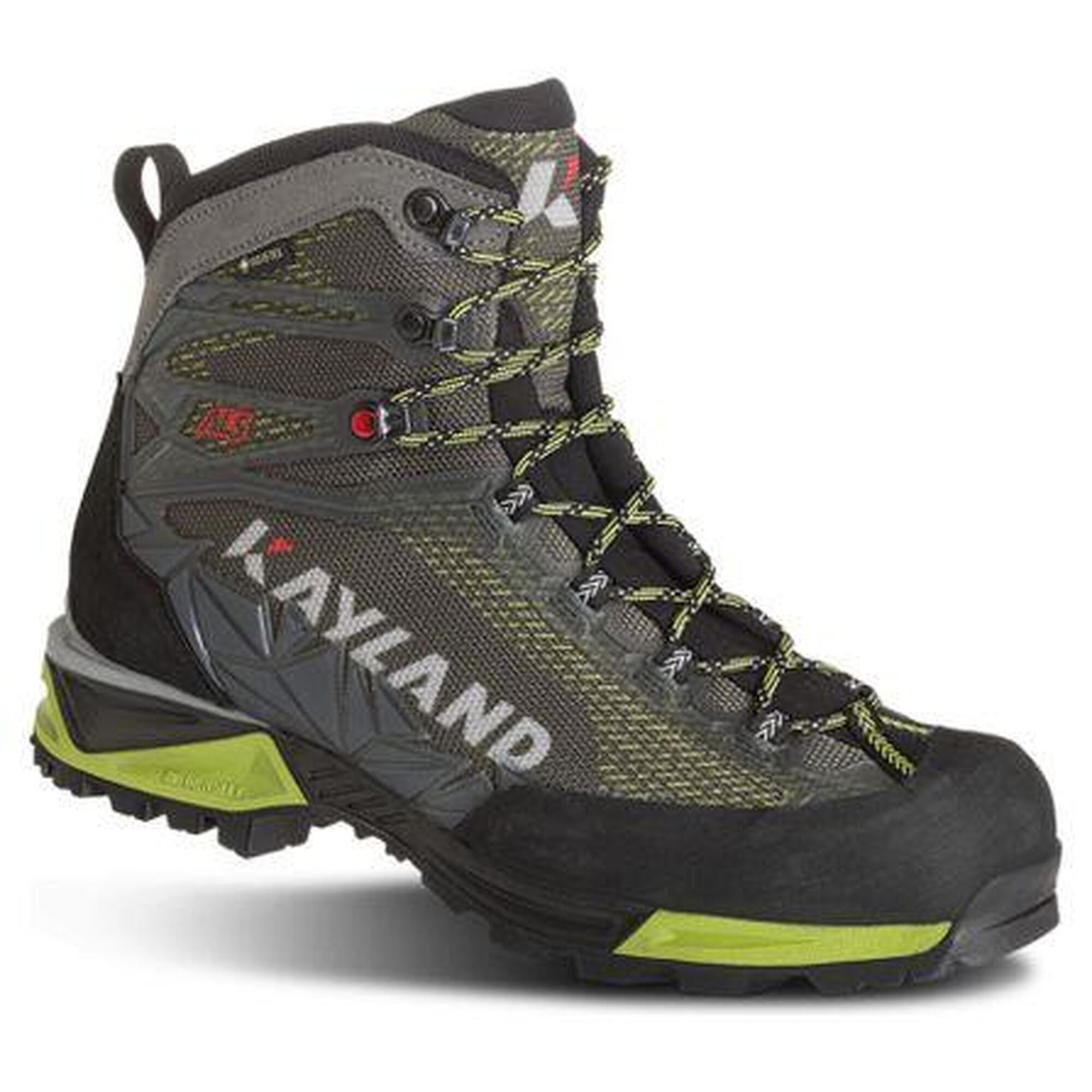 Kayland - Chaussures De Randonnée Kayland Rocket Gore-tex Gris/vert - Chaussures De Sport - Gris|noir|vert - 44 - Decathlon