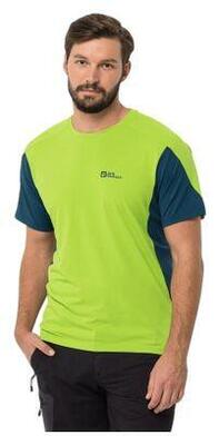 Jack wolfskin narrows technical t-shirt green
