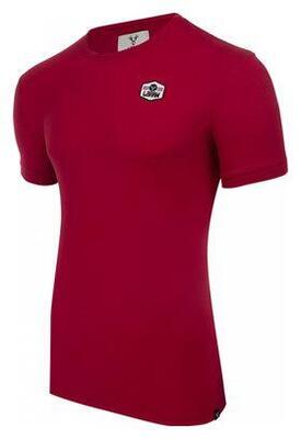 Camiseta de manga corta LeBram Winery Badge / rojo